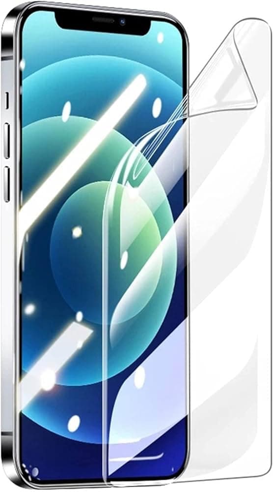 Tech Skinners iPhone 15 Pro (2023) - Hydrogel Anti Blue Light Anti-Blue Ray Screen Protector Pack Of Two, Case Friendly, Anti-Fingerprint and Bubble Free - iPhone 15 Pro