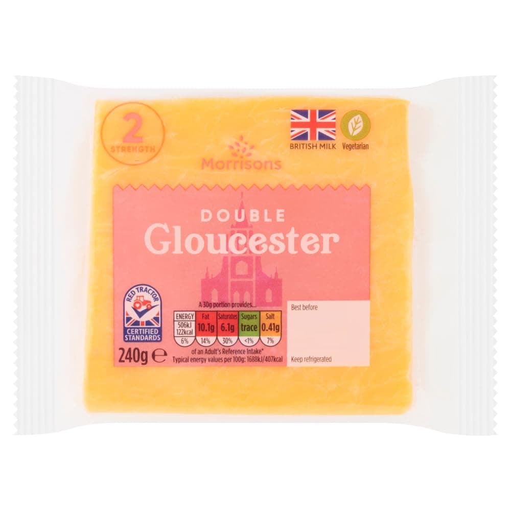 MorrisonsDouble Gloucester, 240g