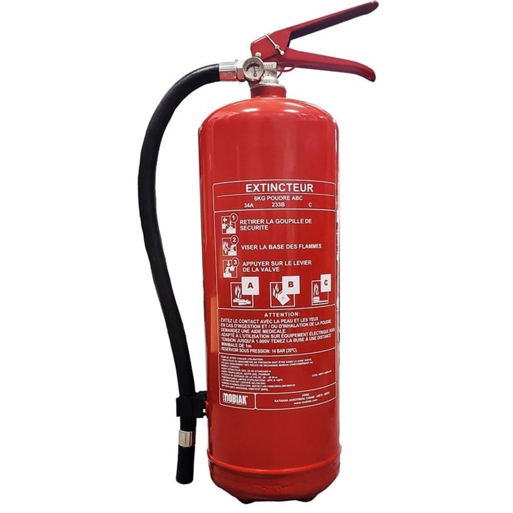 Fire Extinguisher 6 Kg ABC Powder with mounting Bracket