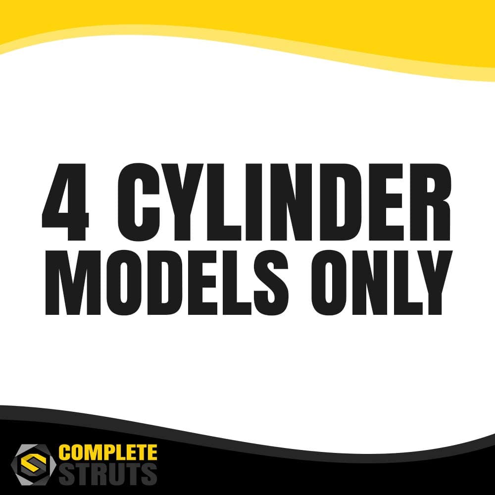 Front & Rear Quick Complete Struts Assembly with Coil Springs Replacement for 1992-1996 Toyota Camry 4 Cyl (Set of 4)