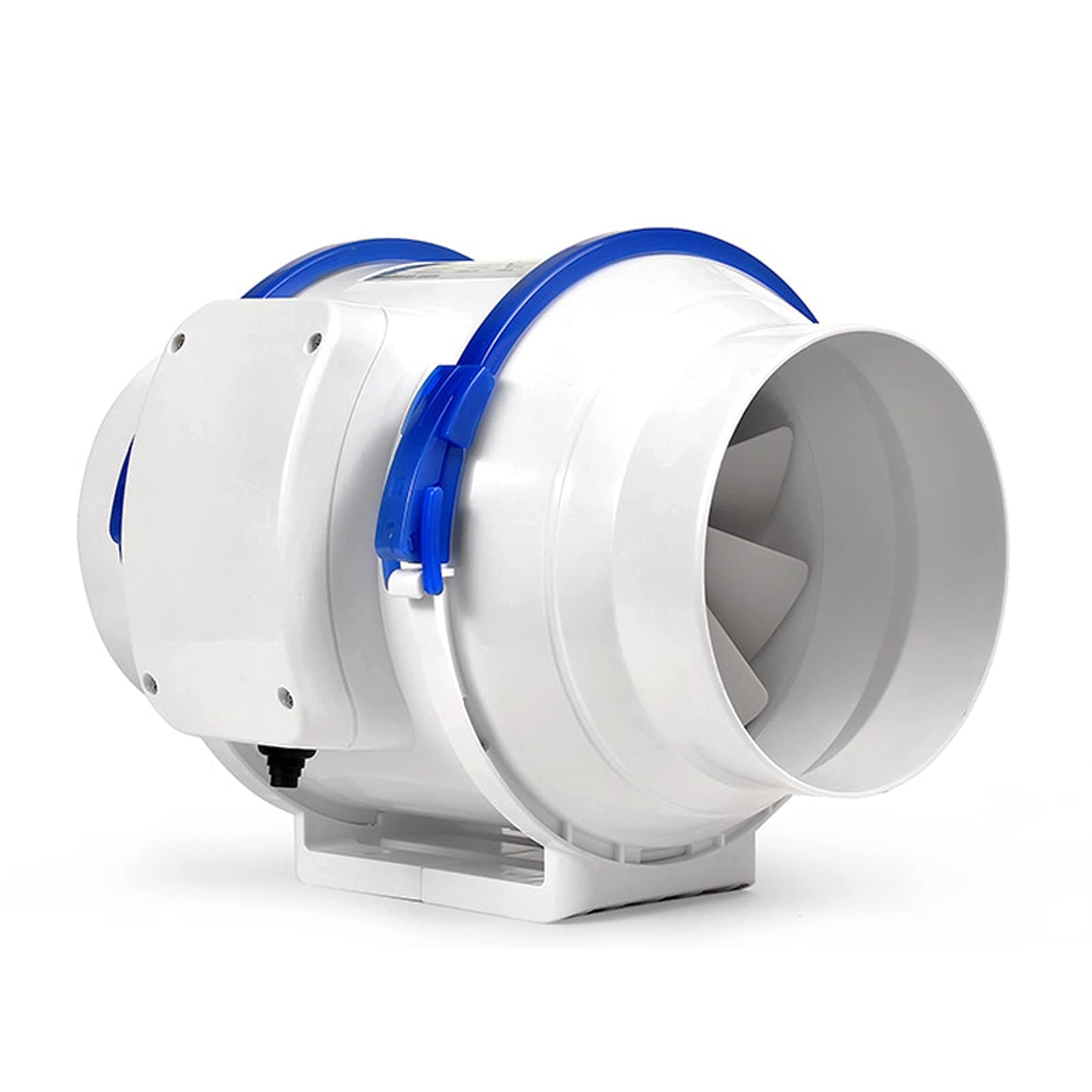 CFYP 4 inch/5 inch/6 inch/8 inch Inline Duct Fan Silent Inline Duct Fans Exhaust Fan Air Blower 2500 RPM Ventilate Quickly Home Bathroom Extractor