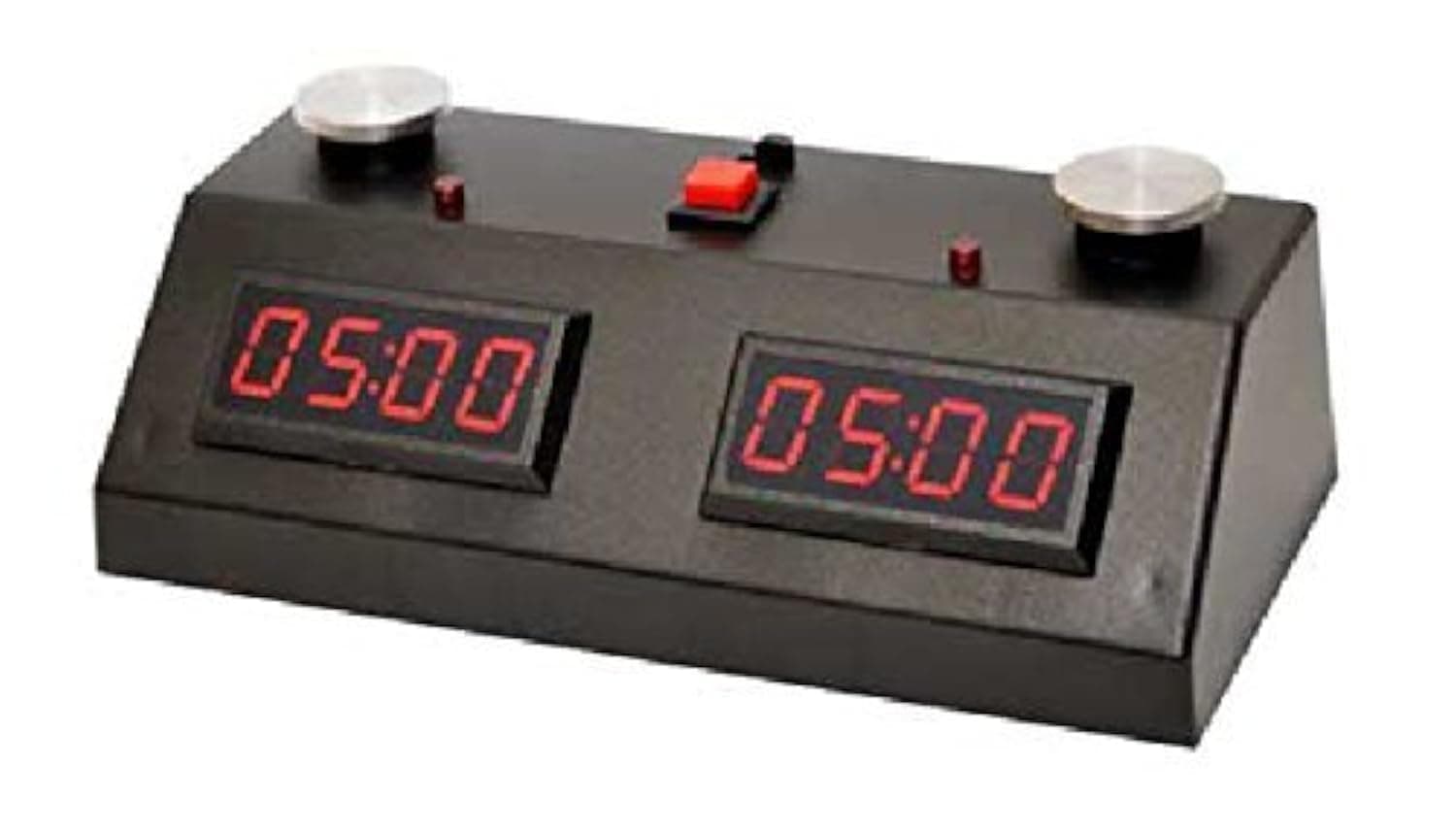ZMart Fun ZMF-II Digital Clock - Red LED Display/Black Case