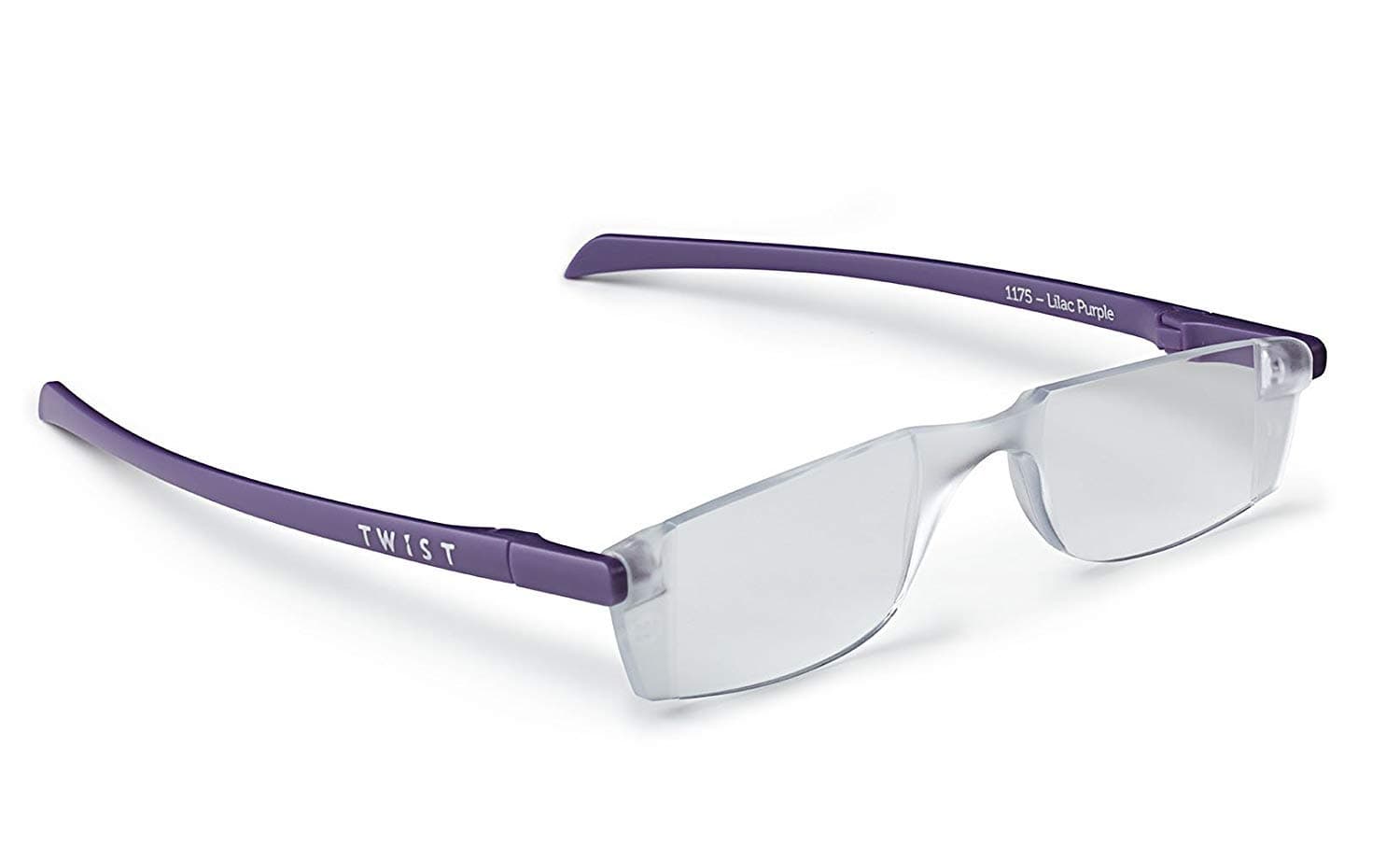 Twist ONE Read Flat Folding Reading Glasses (+1.00, Lilac Purple)