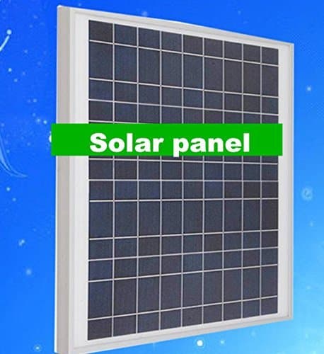 150w-18v Poly Crystalline Solar Panel Module (black, 992100035)