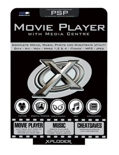 Fire International Xploder Movie Player and Media Centre (PSP)