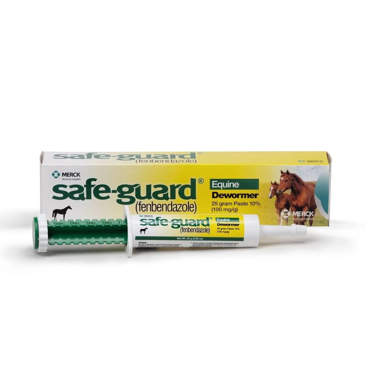 Animal Safe Guard 25 Gram Paste Equine Dewormer