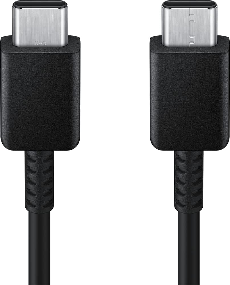 Samsung 1.8m USB-C to USB-C Cable 3A Black, W126824865