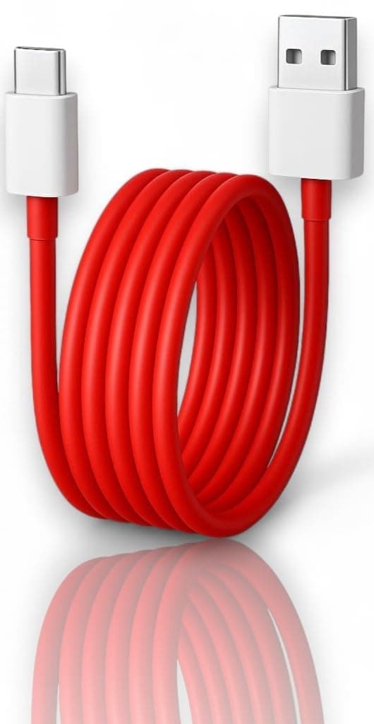 AINE 65W Fast Charging Cable – USB to C compatible with OnePlus 13 13R 12 12R 11 10 9 Pro Nord 4 3 2 CE Series (Dash Warp Supervooc) Compatible | Original High-Speed Charging