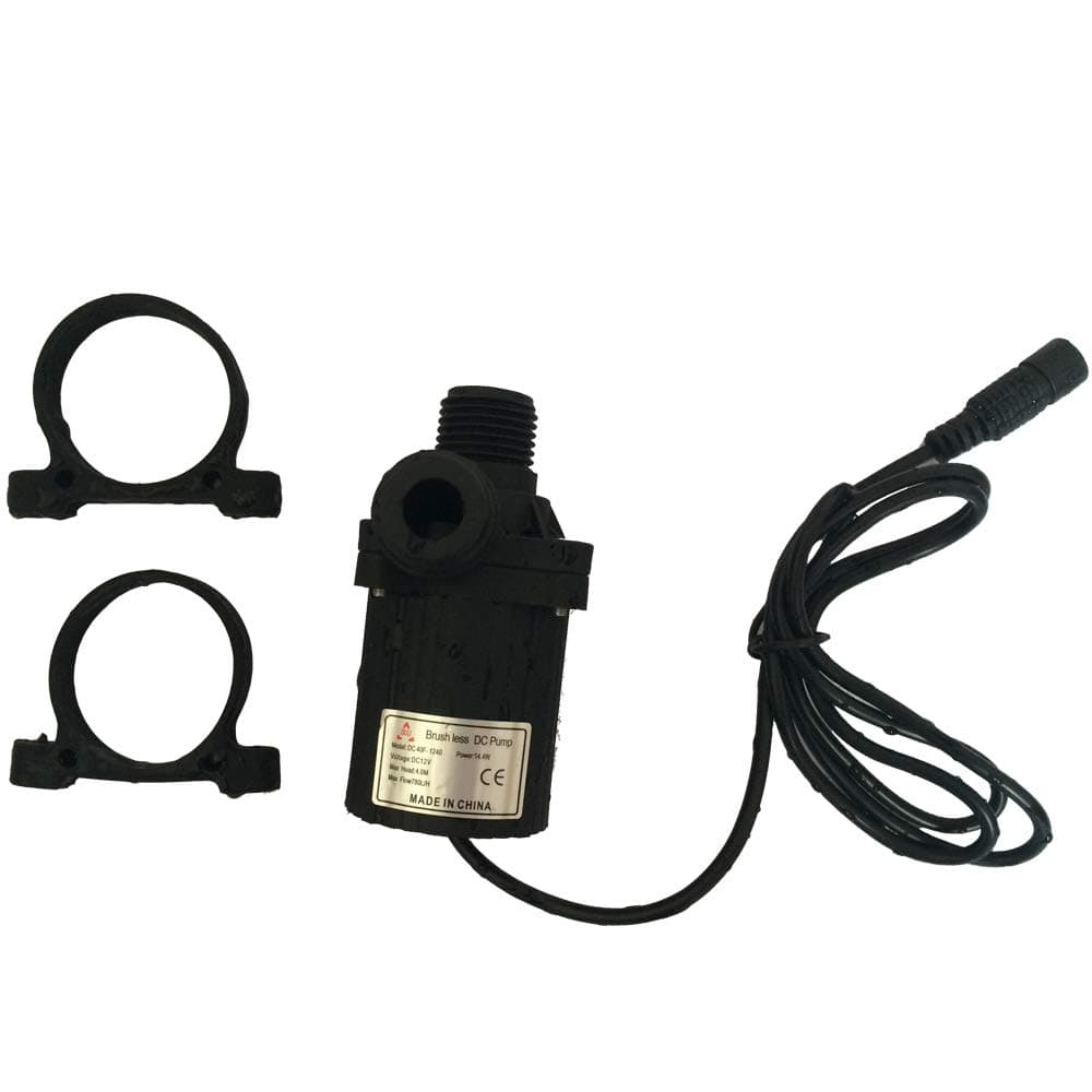 SHYSKYTECH 12V DC Micro Solar Brushless Circulation Oil Pump DC40F-1240 14W 4m 780LPH, Centrifugal Force Driving, Low Noise, Stable Work, Amphibious Use, for Cooling, Circulation Equipment