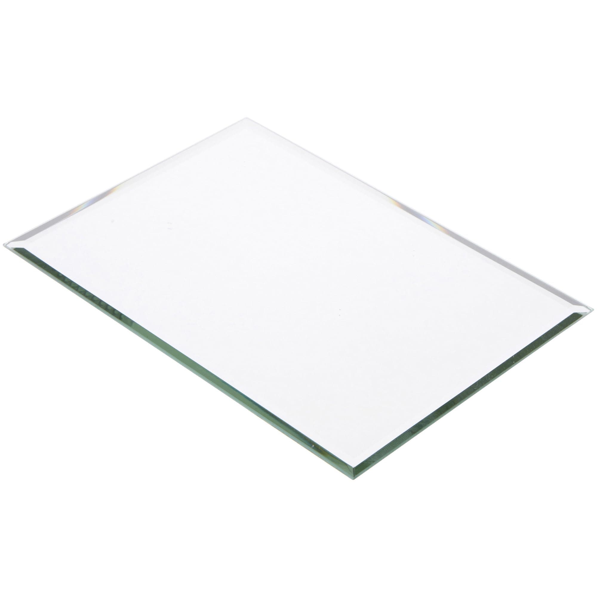 - Plymor 5" x 7" Rectangle, 3mm Thick Beveled Glass Mirror