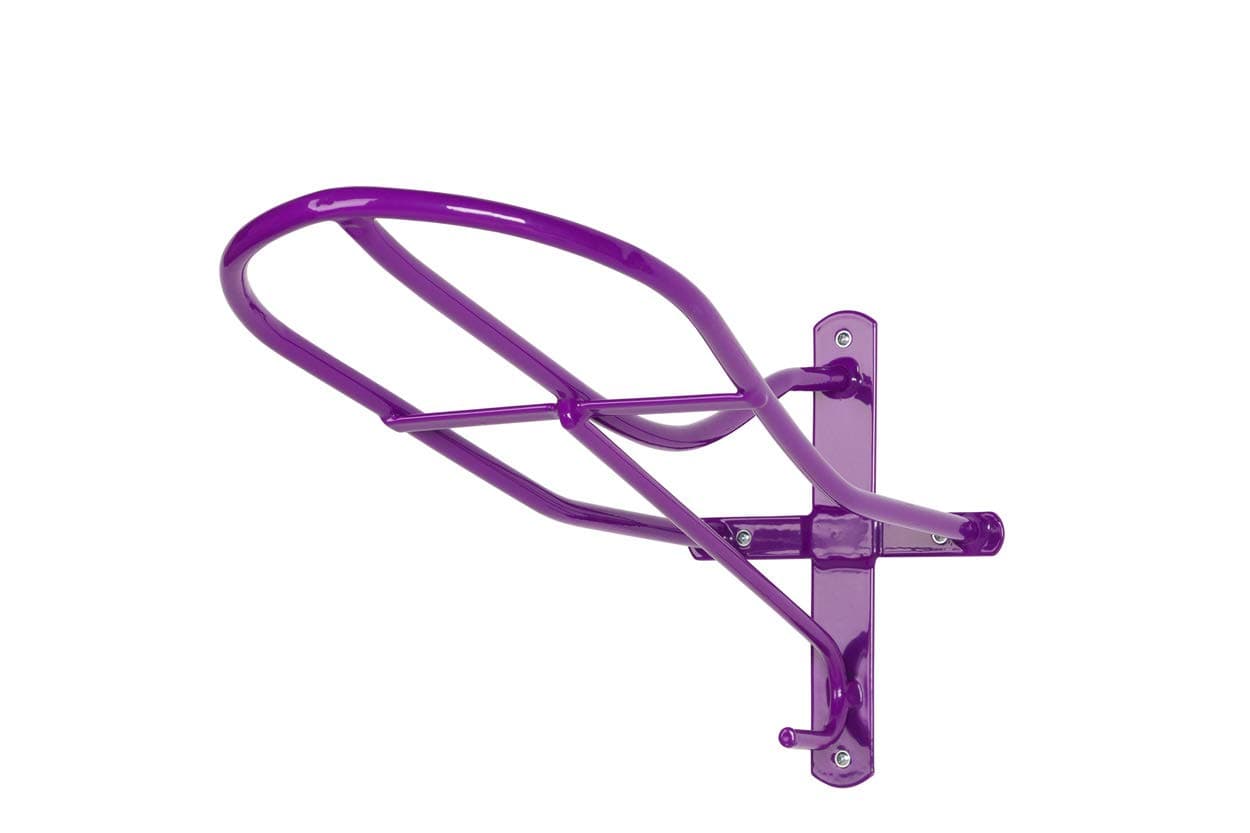 Unisex's Purple Standard Saddle Rack, Regular