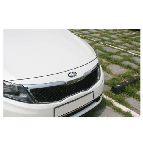 Autoria Front Rear Grill Trunk Chrome Crown Emblem 2-pc Set for 2011 2012 2013 Kia Optima K5