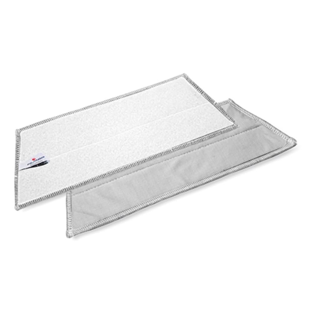 Filmop Brilliant Microfiber Pad w/Hook & Loop Back - 12", Gray - 1 Pack of 5 Pads