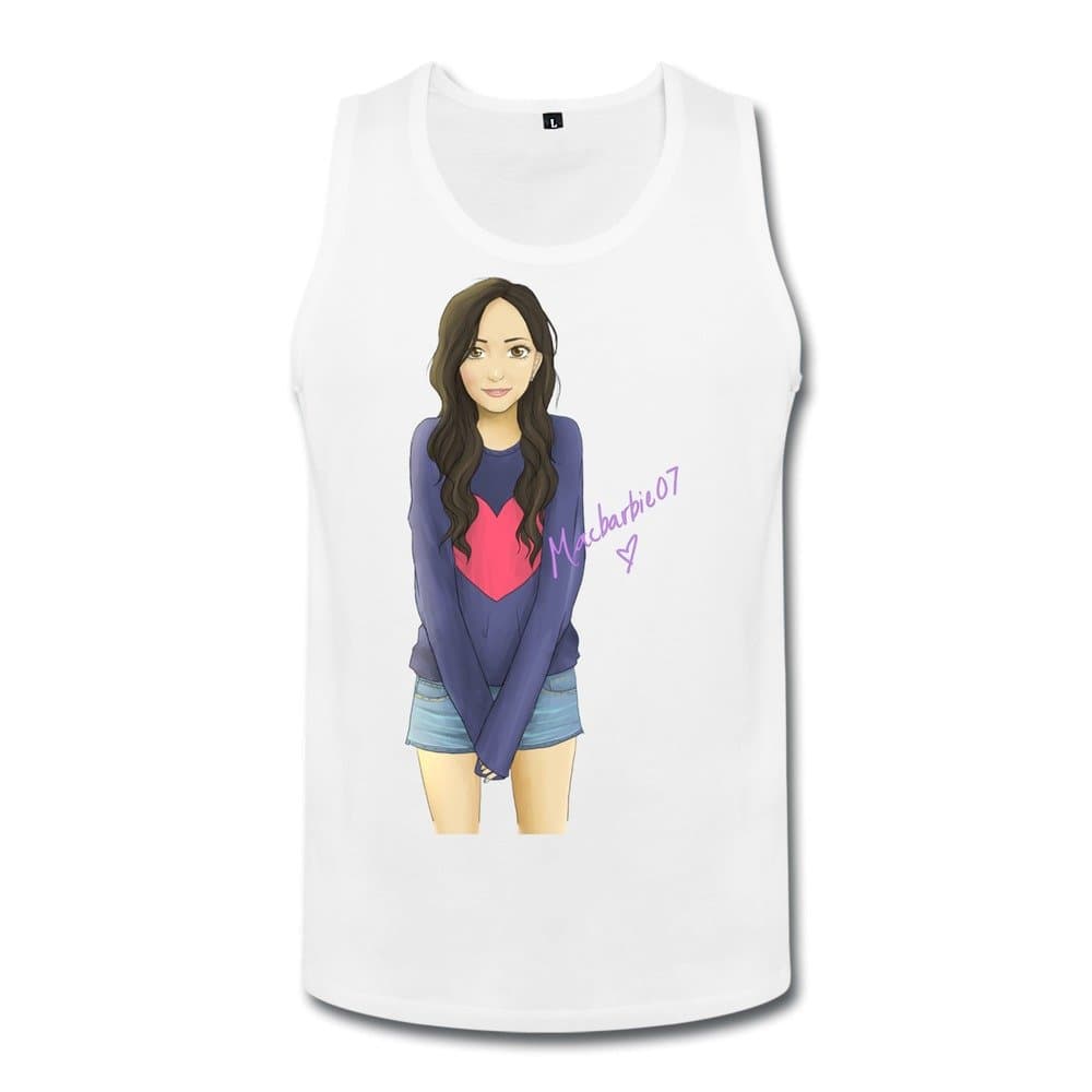 Guiwan Men's Bethany Mota Macbarbie Tops
