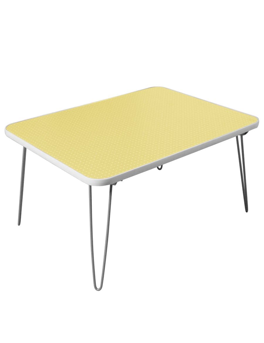 FEIFEI Colorful Wood - Based Panels Waterproof Fold Portable Practical Coffee Table Small Table save space (Color : 1)