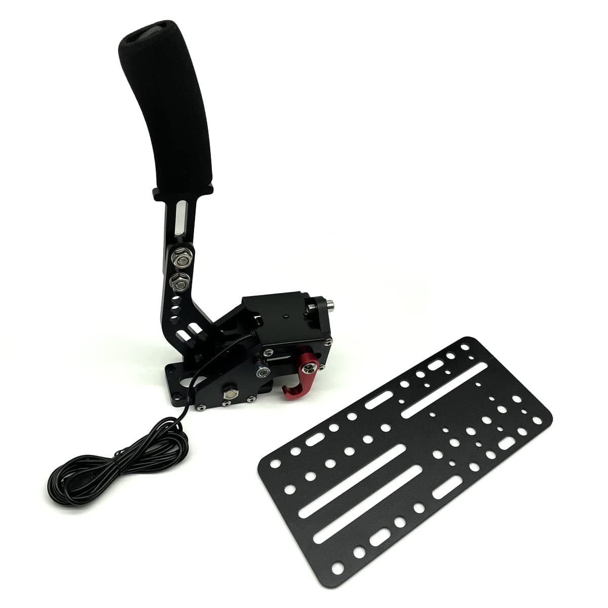 Universal Desk Mount Bracket Plate For Usb Handbrake, Sim Racing Shifter Compatible With Logitech Driving Force Shifter, Thrustmaster Th8A & Games Handbrake