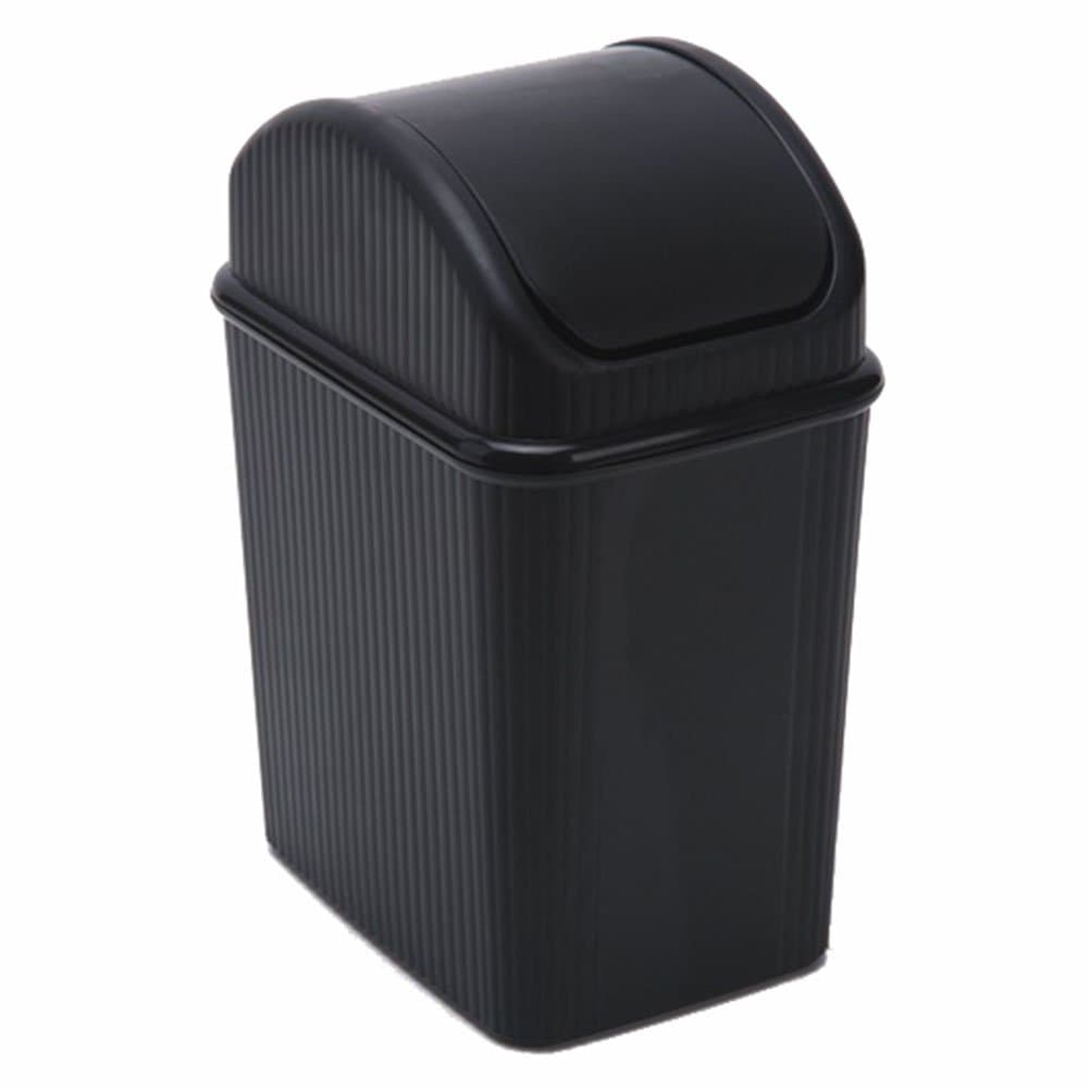 HiaoxindfjR Desktop Mini Plastic Trash Can Small Waste Bin Table Office Desk Mini Dustbin Trash Living Room