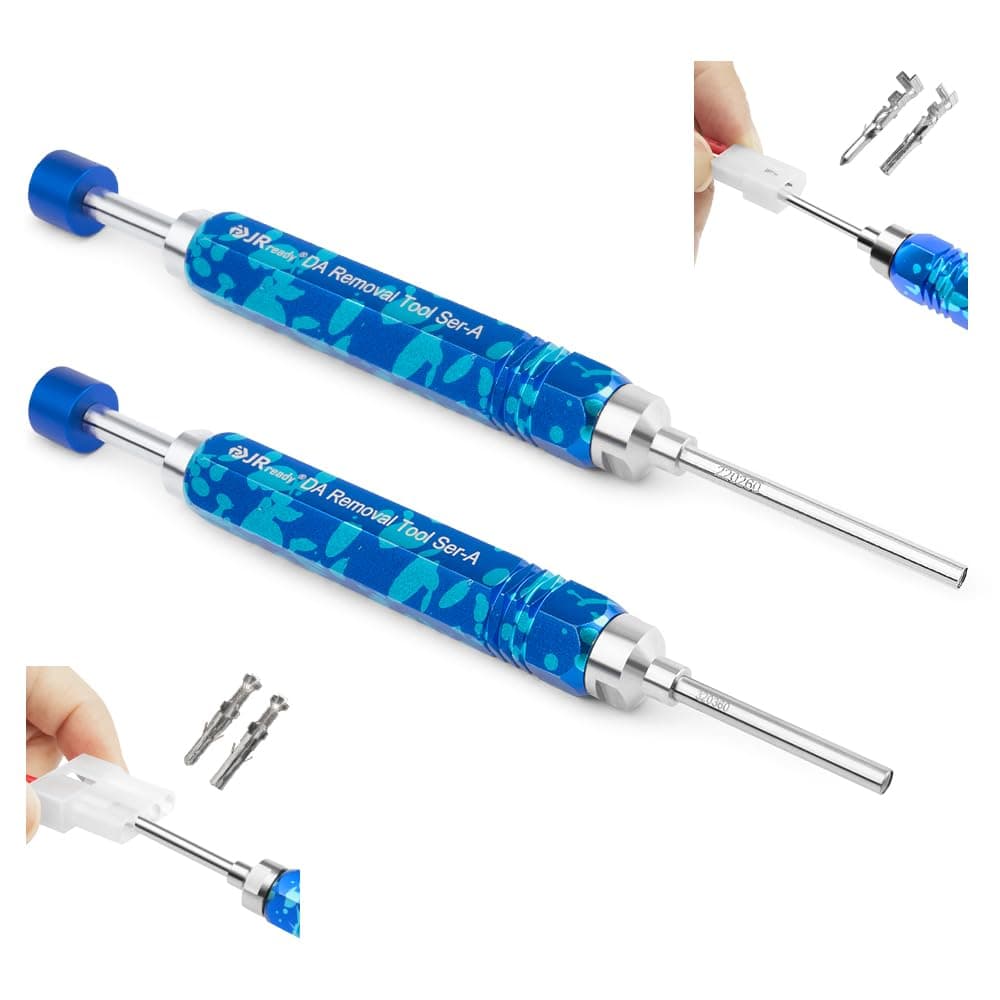 ST5265 Molex Pin Extractor Tool for Molex .062" & .093” Pin and Socket Connectors, 2PCS Tube Type Ejector Rod Insertion Tools