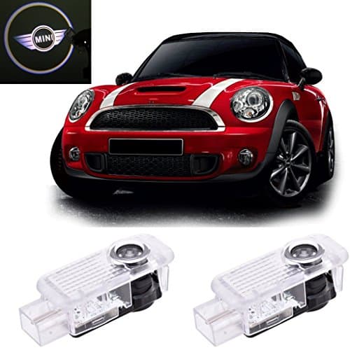 WFB Car Door Projector Welcome Courtesy Shadow Logo Light 2Pcs Compatible for BMW Mini