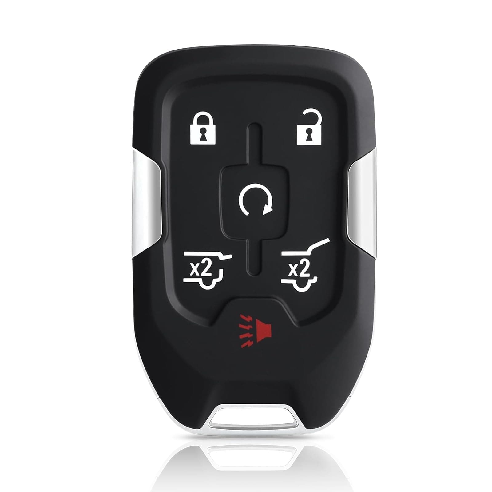 HelloAuto Smart Key Fob Shell Case Fit for 2014 2015 2016 2017 Chevy Tahoe Suburban/GMC Yukon