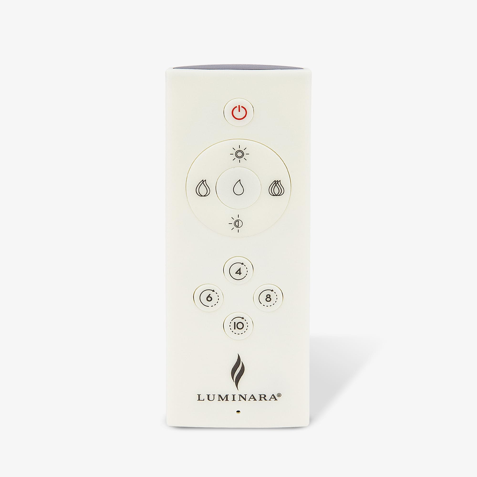 10 Features Rechargeable Remote Control On/Off, Timer, Dimmer, Flicker Speed Flameless Candle (USB Type-C Cable Included)