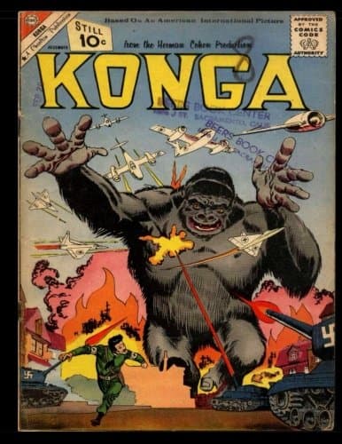 Konga #4: Golden Age Science Fiction 1961
