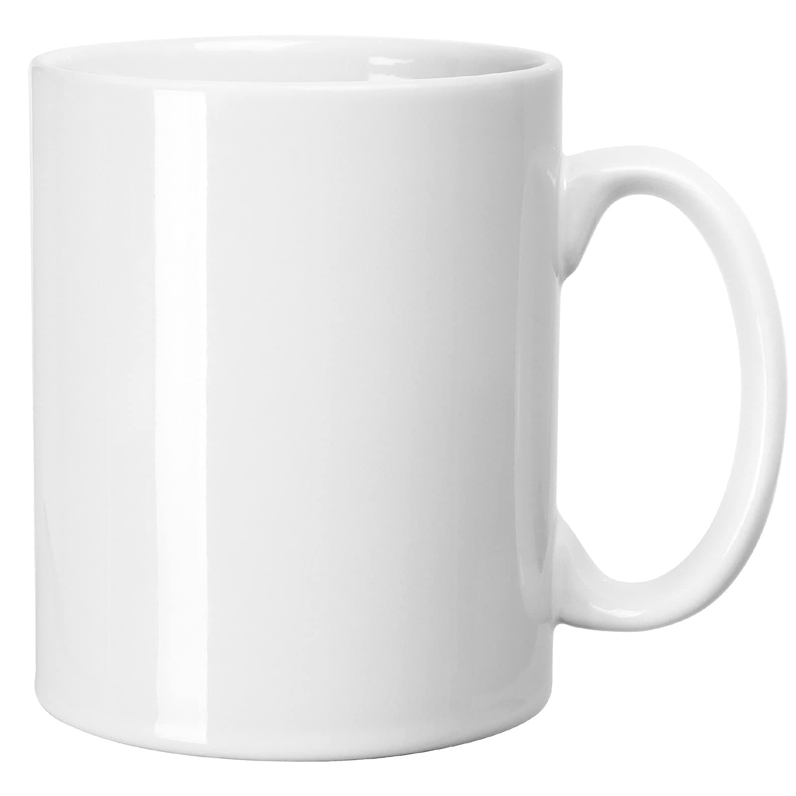 Large Coffee Mug, 22 OZ Coffee Mugs, 650ml Smooth Ceramic Tea Cups, Big Capacity and Handle, for Office, Home, White