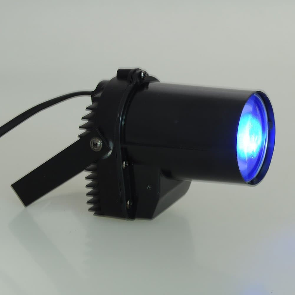 3-Watt LED Pin Spot Projection Lighting Stage Light,Blue