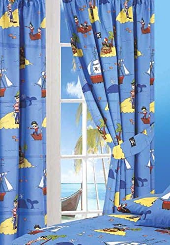 Treasure Island Curtains 72s