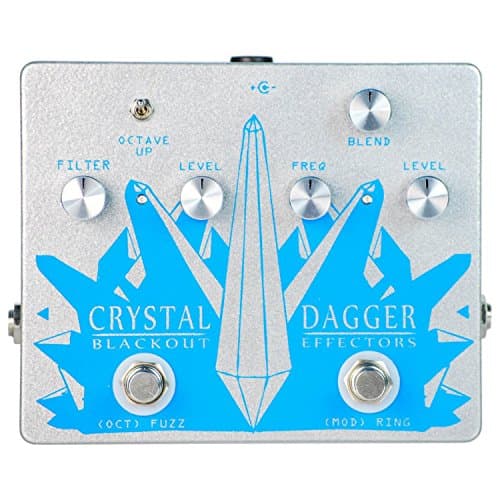 Blackout Effectors Crystal Dagger Ring Mod/Phaser/Fuzz Pedal