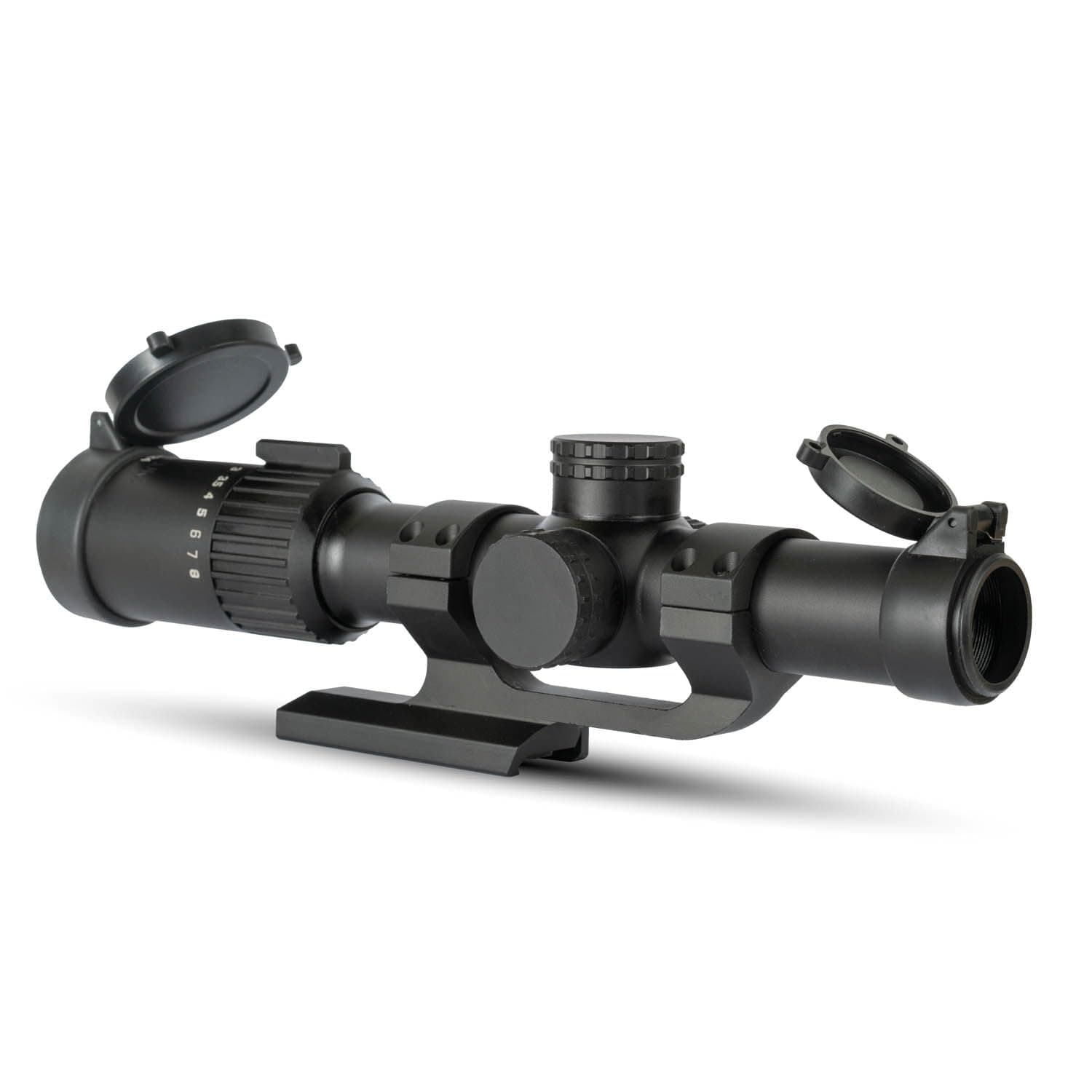 Banshee ED 1-10x24 LPVO Rifle Scope with Offset Scope Mount