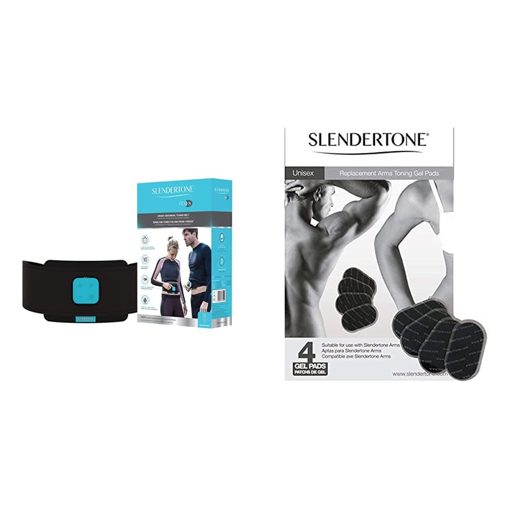 Slendertone Abs8 Muscle Stimulation Belt with Value Pack Pads