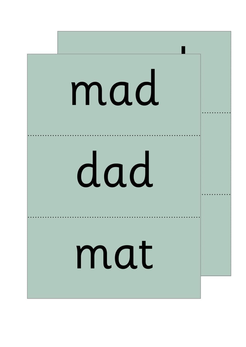 Green Word Cards (Read Write Inc. Phonics Second Edition)