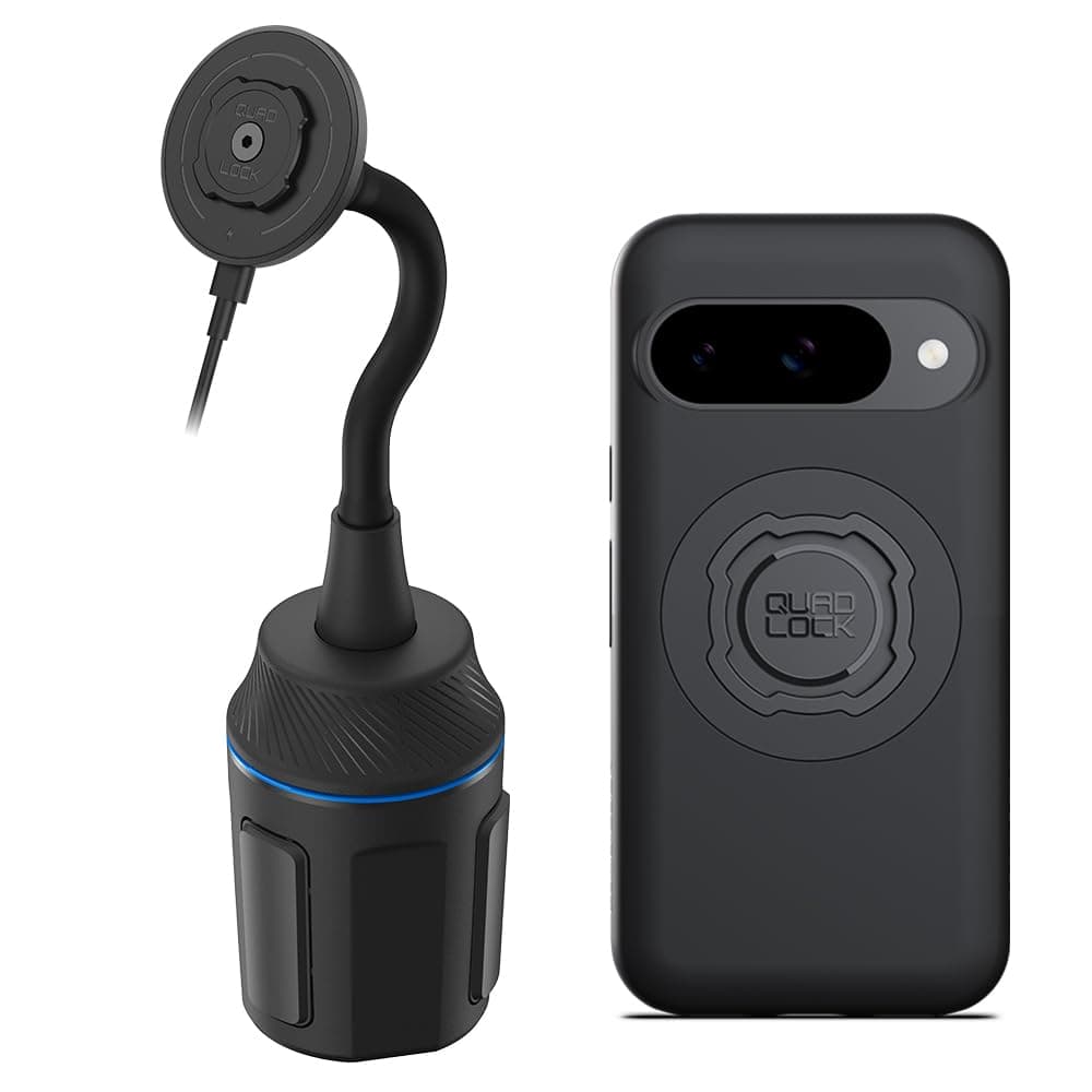 Quad Lock Cup Holder Mount Kit - Google Pixel 10/10 Pro MAG with MAG Wireless Charging Head (V2)