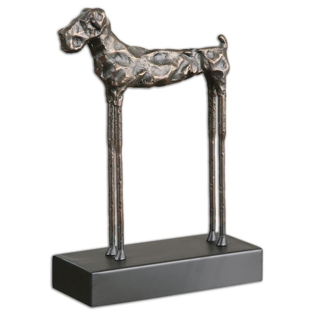 Uttermost 19888 Maximus Cast Iron Sculpture, Bronze