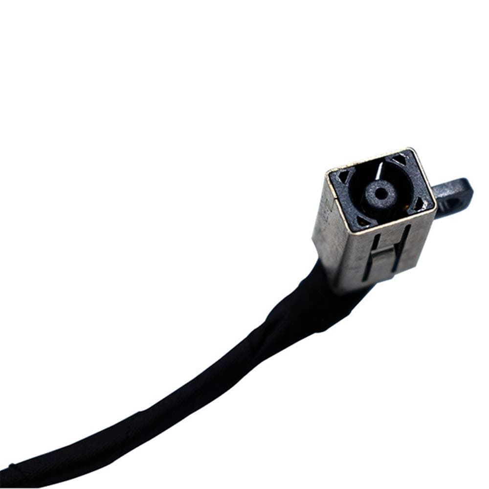 Replacement DC Jack Power Plug in Port Connector Socket with Wire Cable Harness for 15-5000 5551 5555 5557 5558 5559 DC30100UD00 V3558 Cable KD4T9