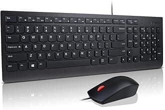 Lenovo Essential Wired Keyboard And Mouse Combo - Us English