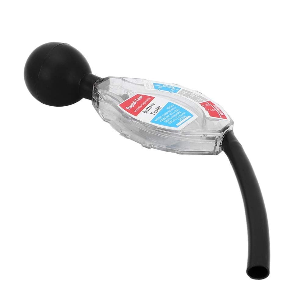 Watris Veiyi Rapid Battery Hydrometer Tester, Deep Cycle Battery Tool, Fast Detection Tool for 6V 12V 24V Golf Cart Battery System(Inhalation)