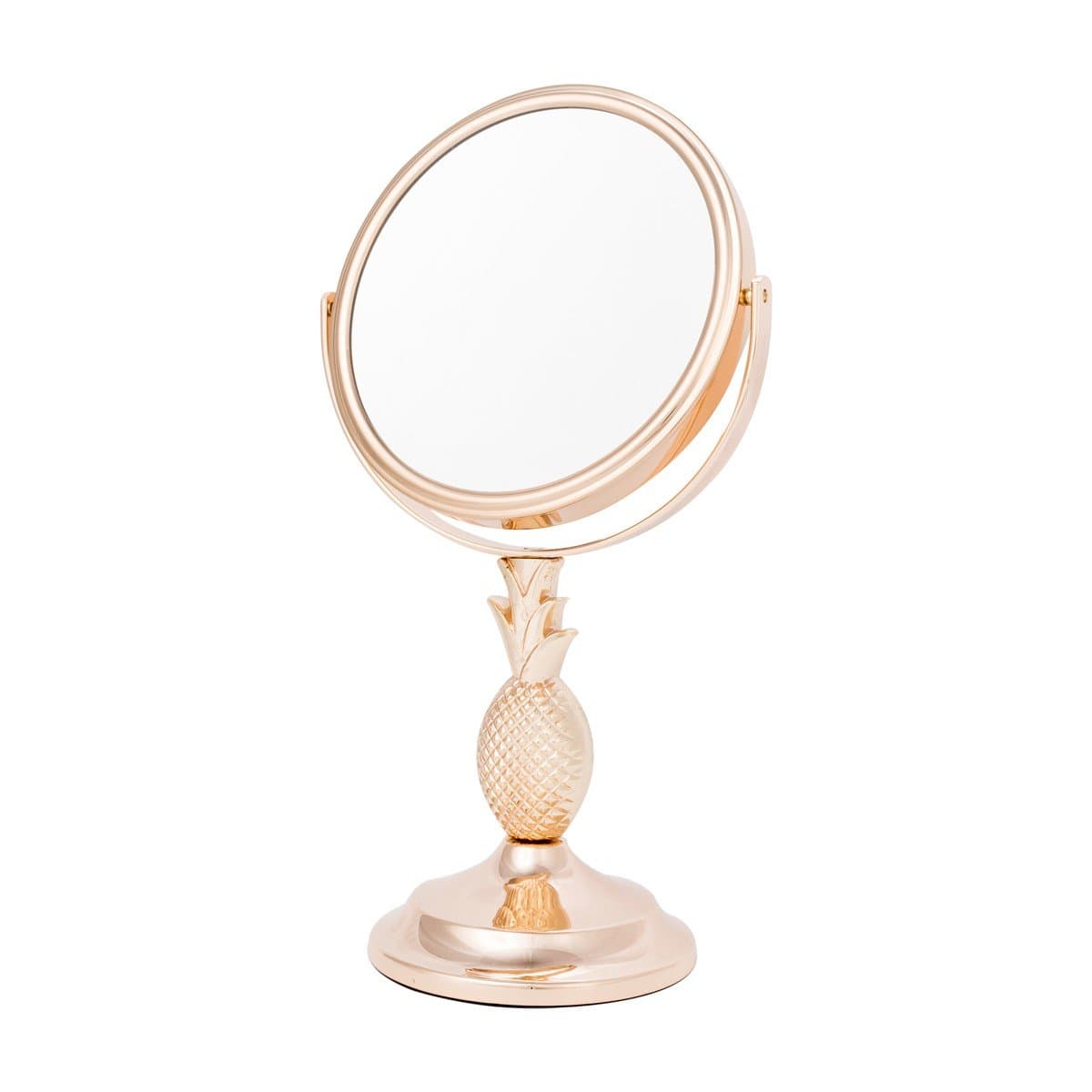 Danielle Two-Sided 10X Magnification Pineapple Vanity Mirror, Gold - D897G