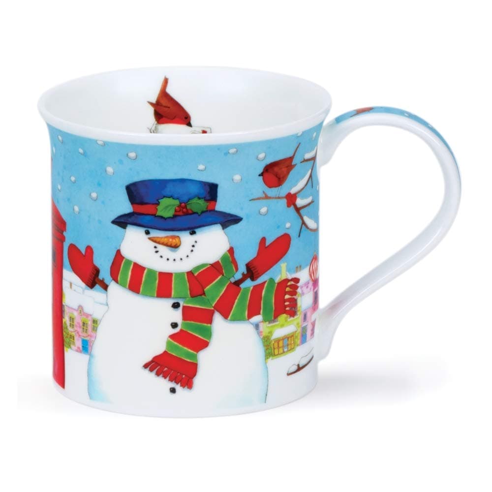 Dunoon BUTE CHRISTMAS POST BOX SNOWMAN MUG