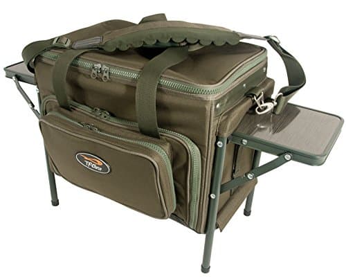 TF Gear Compact Workstation Rig and Bait Station Multi purpose all in one Tackle storage carryall