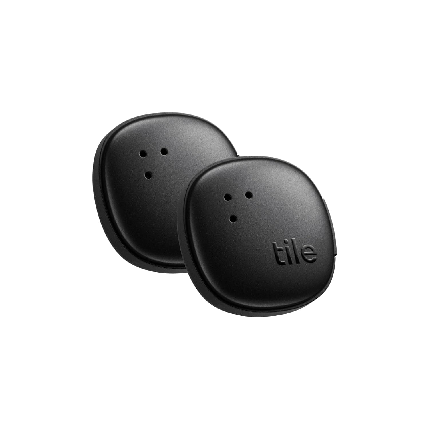 Tile by Life360 Sticker Small Bluetooth Tracker, Remote Finder and Item Locator for Bikes, Glasses and More. Both iOS and Android Compatible. Phone Finder. 2-Pack (Black)