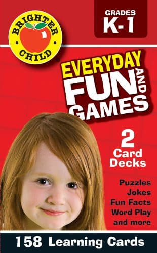 Everyday Fun and Games Flash Cards, Grades K - 1