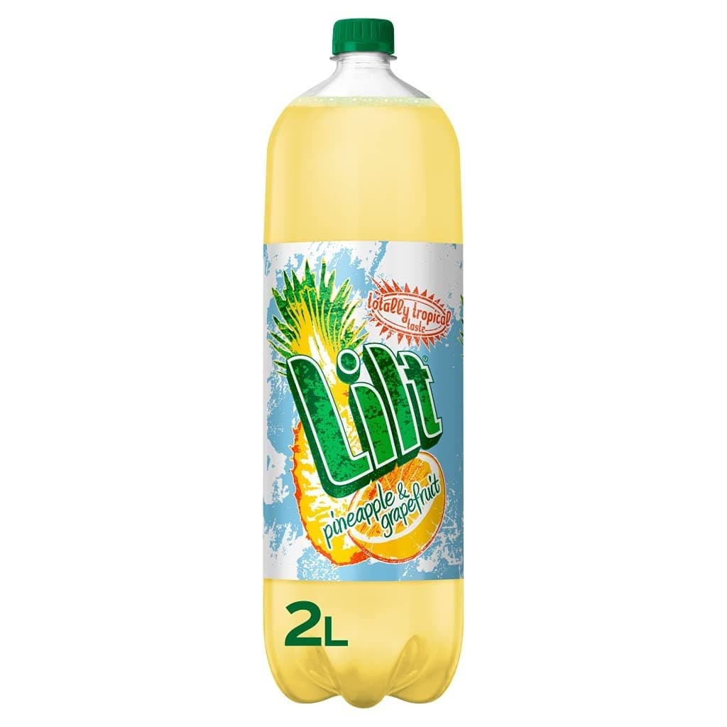 Lilt Soft Drink, Pineapple & Grapefruit, 2L