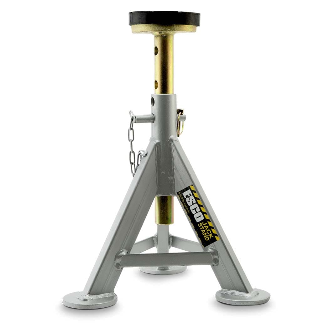 10498 Jack Stand, 3 Ton Capacity, Silver, 21.5"