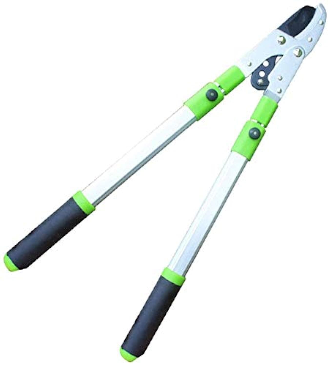 HYLAN Pruning Loppers,Tree Pruner,with SK-5 High Carbon Steel Blades,Telescoping Aluminium Lightweight Handle,Branch Cutter,Tree Trimmer, Hand loppers-Green (Green)