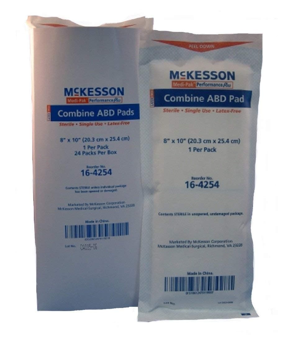 PAD ABD 8X10" STR LF CS/360 BRAND