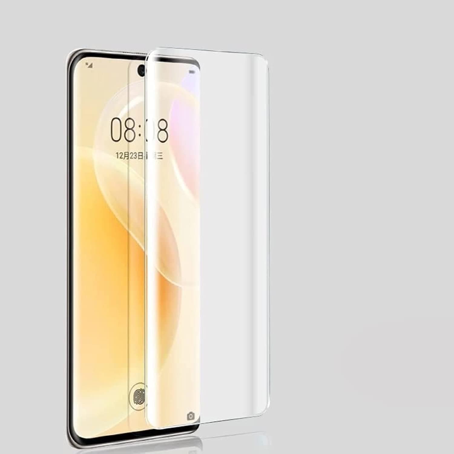 Muzz Full Cover UV Tempered Glass Screen Protector for Huawei Nova 9, Honor 50 (Clear)