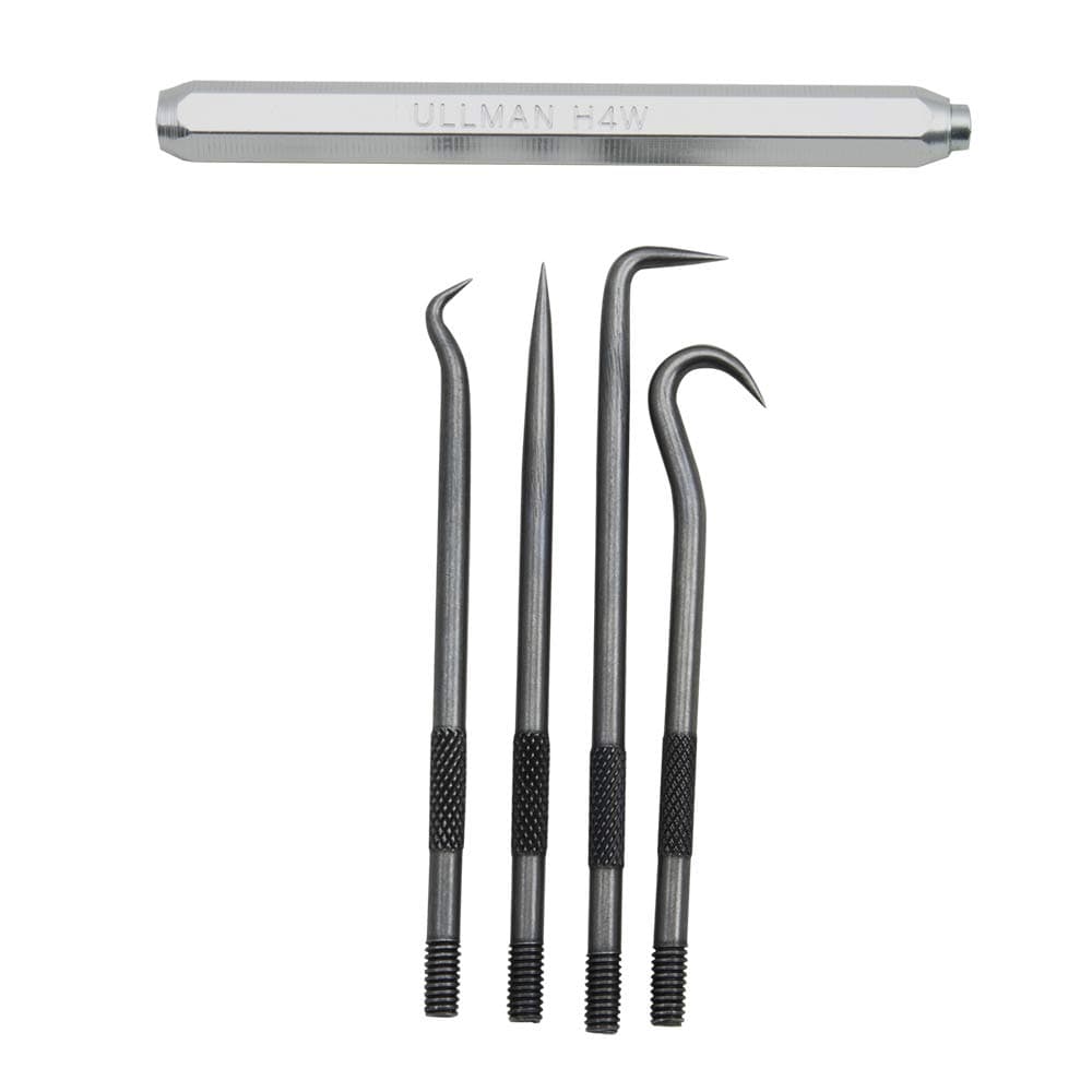 Ullman H4W 4-Piece Hook and Pick Set with handle