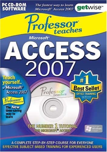 Greenstreet Professor Teaches Microsoft Access 2007 Training Suite (PC)